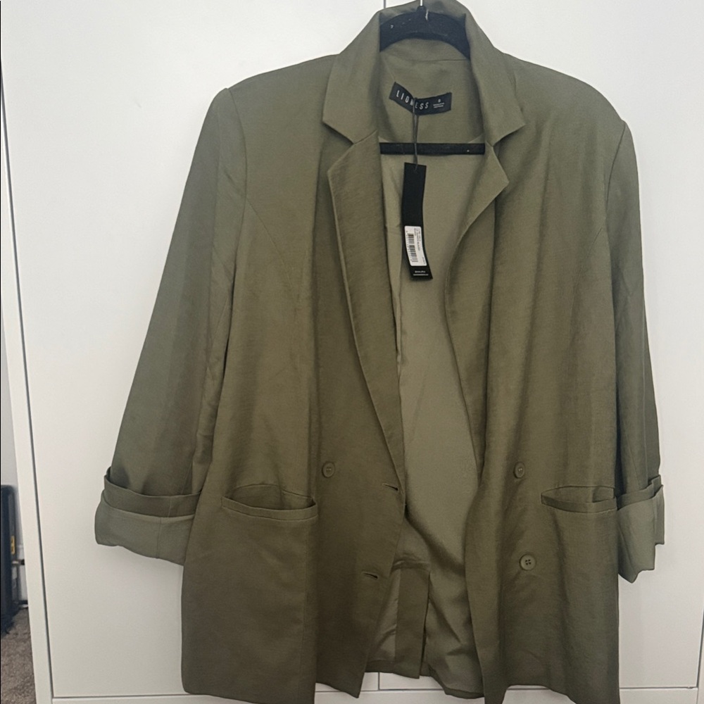 Lioness Olive Green Blazer
